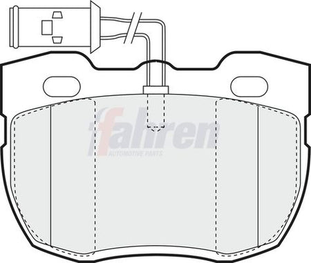 Fahren FBP3417 Brake Pad Set, disc brake - 1