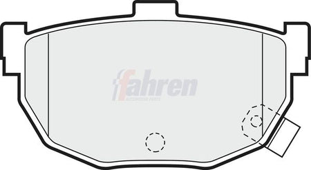 Fahren FBP3426 Brake Pad Set, disc brake - 1