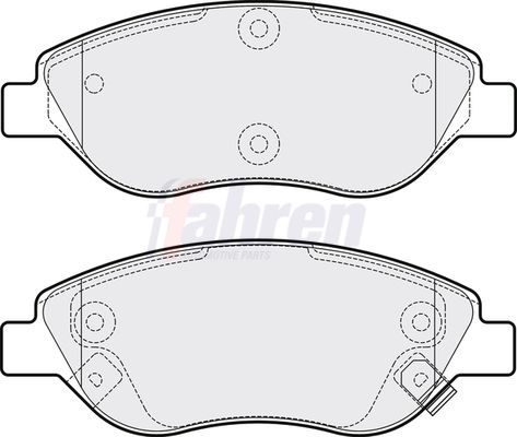 Fahren FBP3556 Brake Pad Set, disc brake - 1