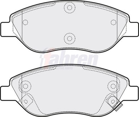 Fahren FBP3556 Brake Pad Set, disc brake - 1