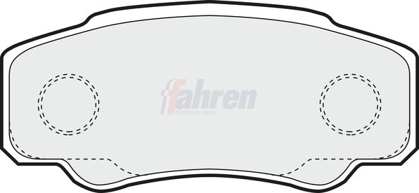 Fahren FBP3576 Brake Pad Set, disc brake - 1