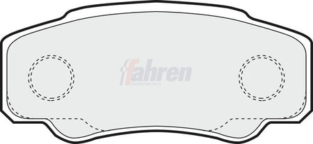 Fahren FBP3576 Brake Pad Set, disc brake - 1