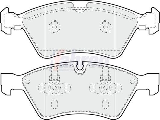 Fahren FBP3629 Brake Pad Set, disc brake - 1
