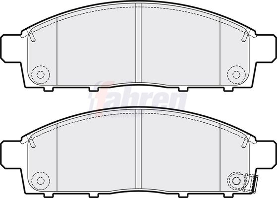 Fahren FBP3647 Brake Pad Set, disc brake - 1