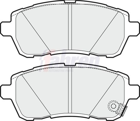 Fahren FBP3663 Brake Pad Set, disc brake - 1