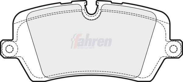 Fahren FBP3737 Brake Pad Set, disc brake - 1