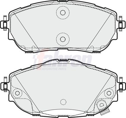 Fahren FBP3745 Brake Pad Set, disc brake - 1
