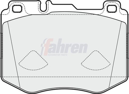 Fahren FBP3760 Brake Pad Set, disc brake - 1