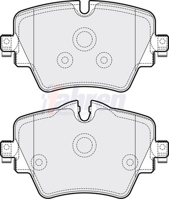 Fahren FBP3766 Brake Pad Set, disc brake - 1