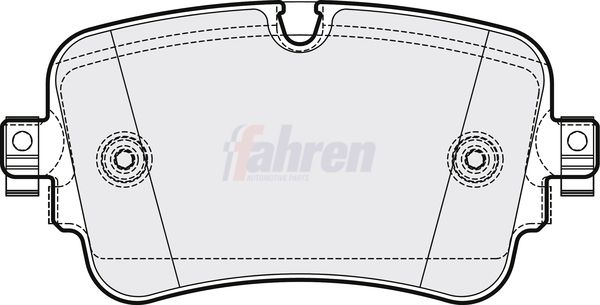 Fahren FBP3775 Brake Pad Set, disc brake - 1
