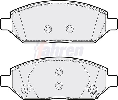 Fahren FBP3777 Brake Pad Set, disc brake - 1