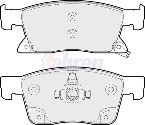 Fahren FBP3779 Brake Pad Set, disc brake - 1
