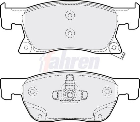 Fahren FBP3781 Brake Pad Set, disc brake - 1