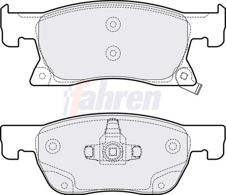 Fahren FBP3781 Brake Pad Set, disc brake - 1
