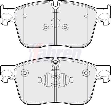 Fahren FBP3783 Brake Pad Set, disc brake - 1