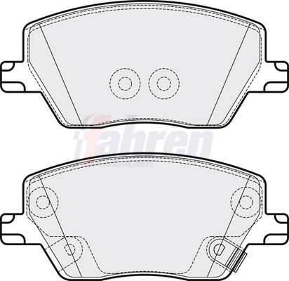 Fahren FBP3787 Brake Pad Set, disc brake - 1