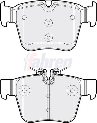 Fahren FBP3789 Brake Pad Set, disc brake - 1