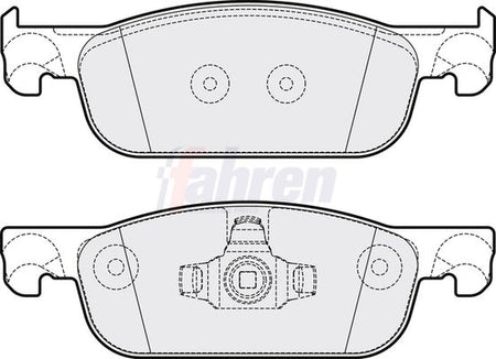 Fahren FBP3794 Brake Pad Set, disc brake - 1