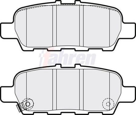 Fahren FBP3816 Brake Pad Set, disc brake - 1