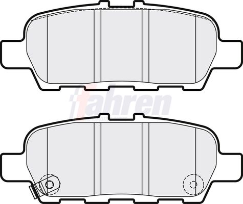 Fahren FBP3816 Brake Pad Set, disc brake - 1