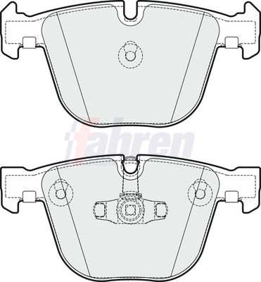 Fahren FBP3817 Brake Pad Set, disc brake - 1