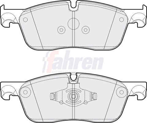 Fahren FBP3833 Brake Pad Set, disc brake - 1
