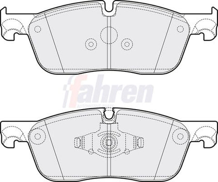 Fahren FBP3833 Brake Pad Set, disc brake - 1