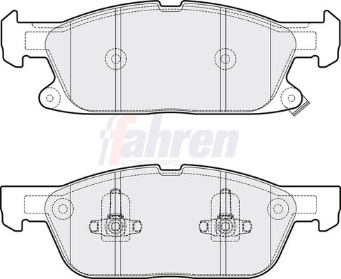 Fahren FBP3838 Brake Pad Set, disc brake - 1