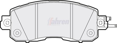 Fahren FBP3851 Brake Pad Set, disc brake - 1