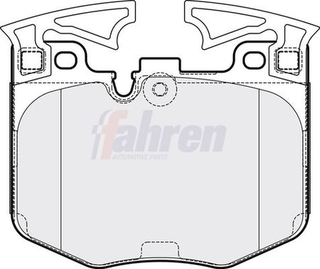 Fahren FBP3854 Brake Pad Set, disc brake - 1