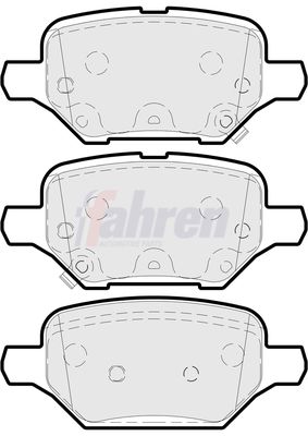 Fahren FBP3915 Brake Pad Set, disc brake - 1