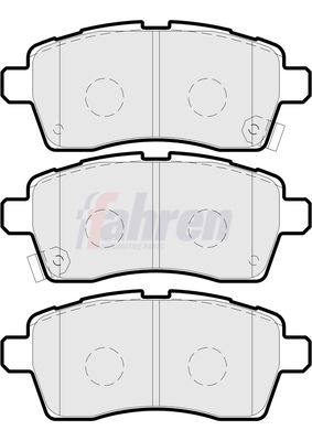 Fahren FBP3929 Brake Pad Set, disc brake - 1
