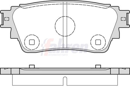 Fahren FBP3933 Brake Pad Set, disc brake - 1