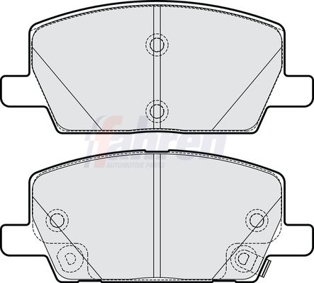 Fahren FBP4253 Brake Pad Set, disc brake - 1
