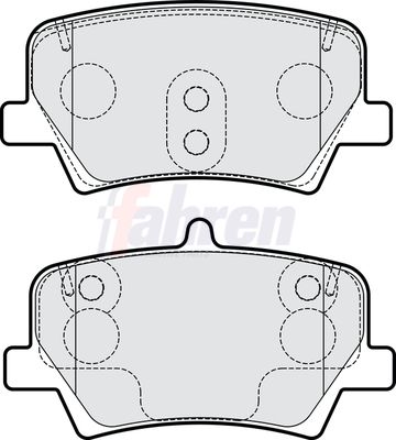 Fahren FBP4254 Brake Pad Set, disc brake - 1