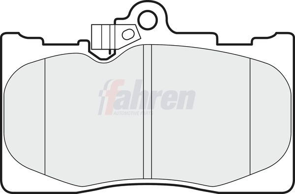 Fahren FBP4265 Brake Pad Set, disc brake - 1