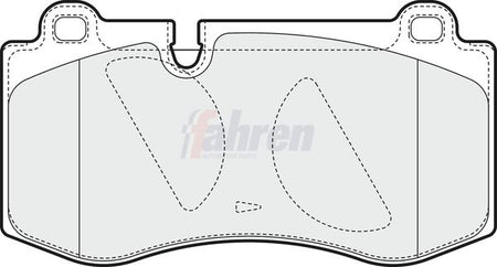 Fahren FBP4267 Brake Pad Set, disc brake - 1
