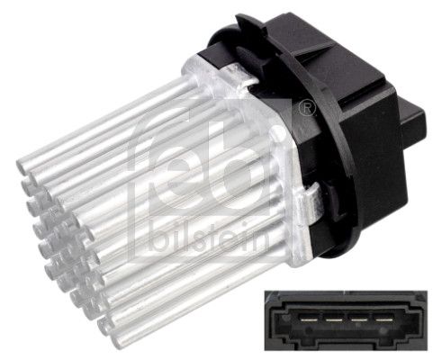 Febi Plus 176588 Resistor, interior blower - 1