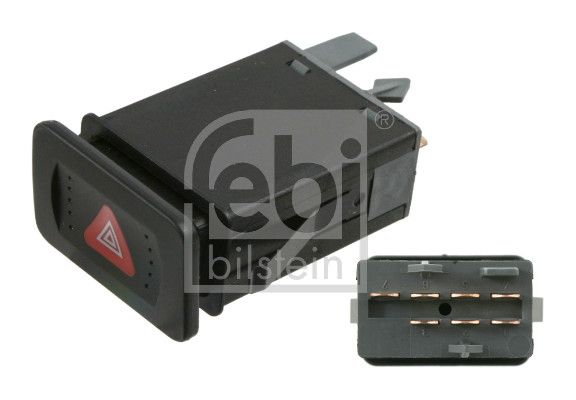 Febi Plus 22292 Hazard Warning Light Switch - 1