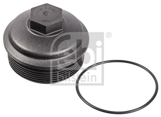 Febi Plus 39699 Cap, oil filter housing - 1