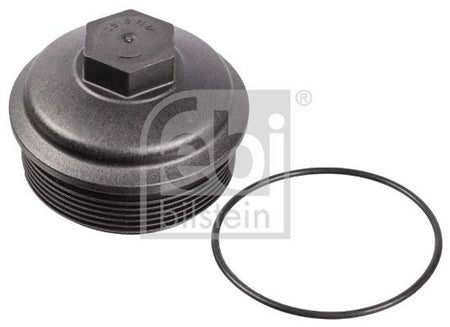 Febi Plus 39699 Cap, oil filter housing - 1