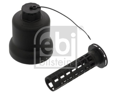Febi Plus 49633 Cap, oil filter housing - 1