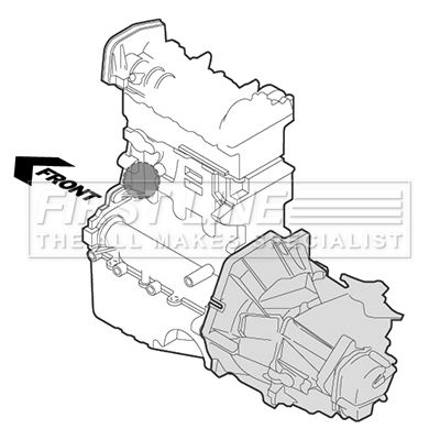 First Line FEM3000 Mounting, engine - 3