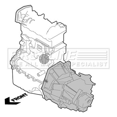 First Line FEM3648 Mounting, engine - 2