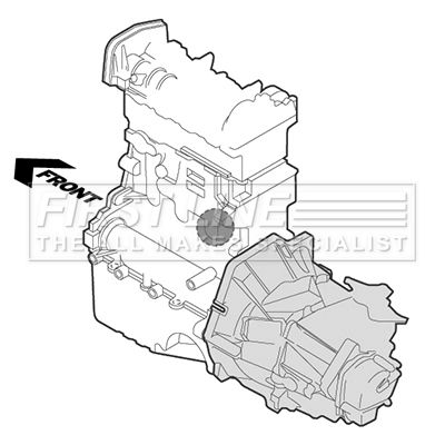First Line FEM3863 Mounting, engine - 3