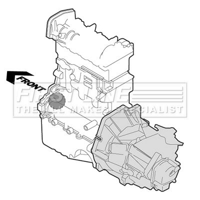 First Line FEM3912 Mounting, engine - 3
