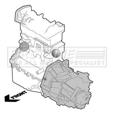 First Line FEM4059 Mounting, engine - 2