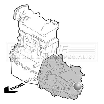 First Line FEM4346 Mounting, engine - 2