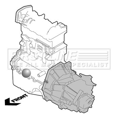First Line FEM4363 Mounting, engine - 2