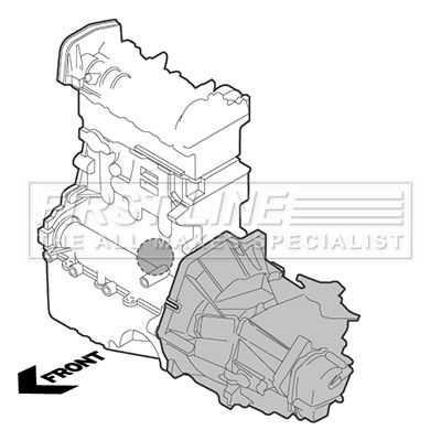 First Line FEM4404 Mounting, engine - 2